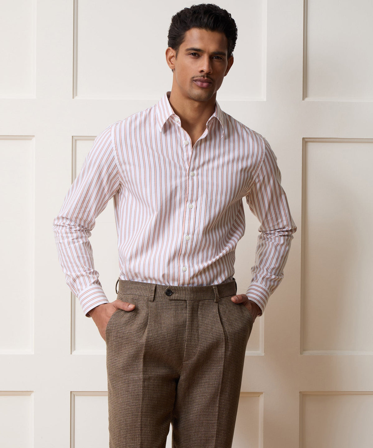 Pinpoint Oxford Sport Shirt - White
