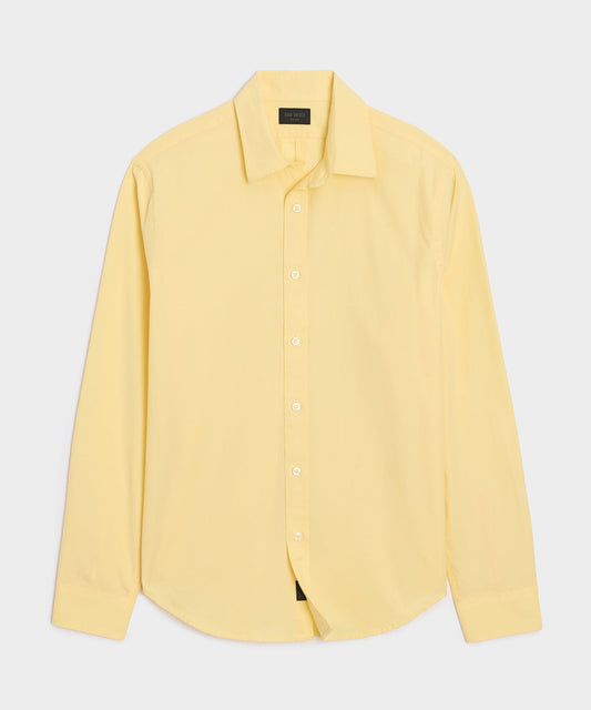 Pinpoint Oxford Sport Shirt - Yellow