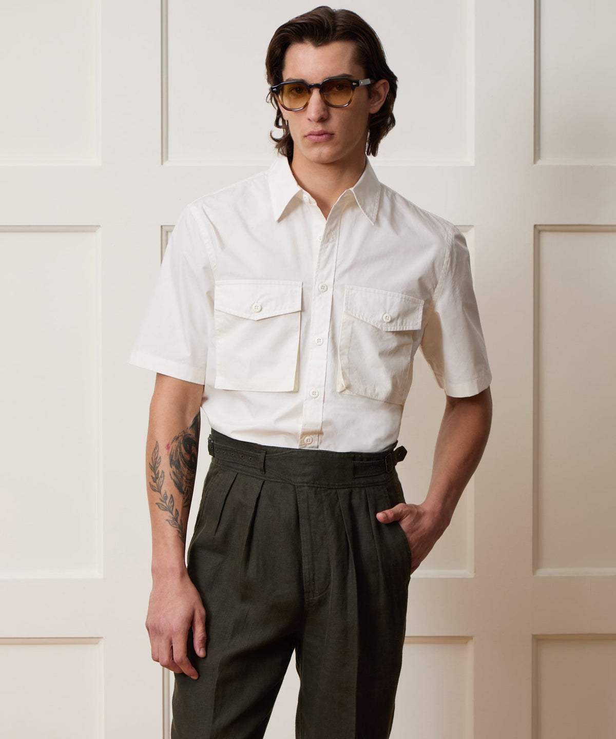 Angler Shirt - Ivory
