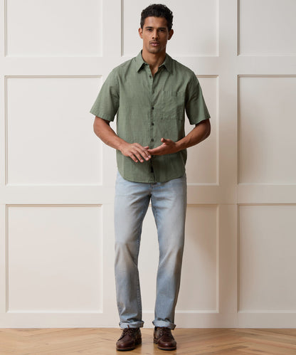Easy Cut Summerweight Shirt - Dusty Fern