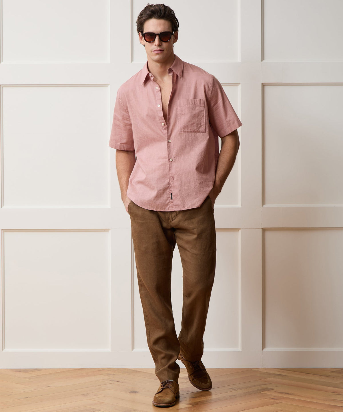 Easy Cut Summerweight Shirt - Fading Rose