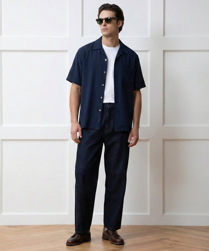 Capri Shirt - Navy