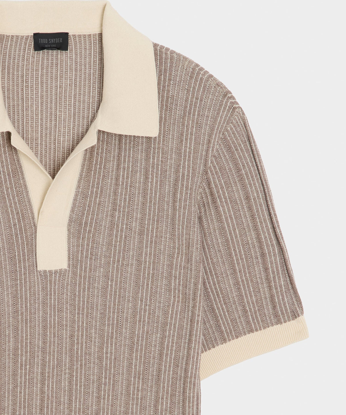 Casanova Sweater Polo - Bisque