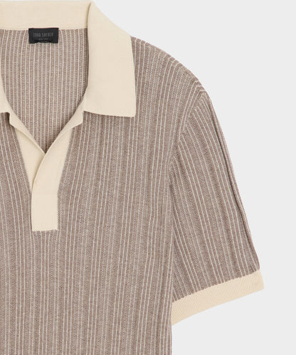 Casanova Sweater Polo - Bisque
