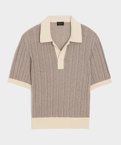 Casanova Sweater Polo - Bisque