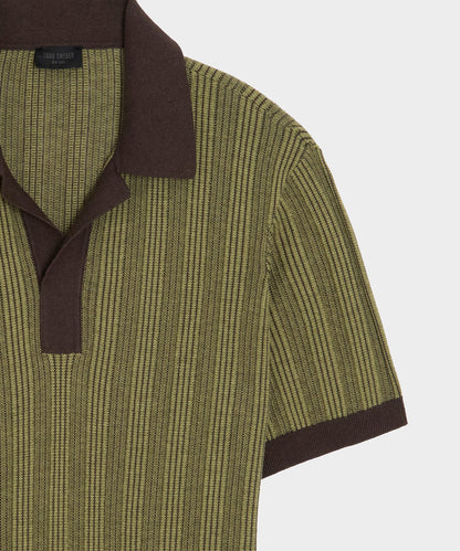 Casanova Sweater Polo - Caviar