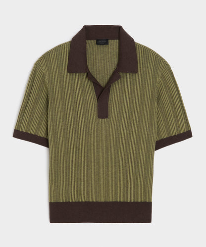 Casanova Sweater Polo - Caviar