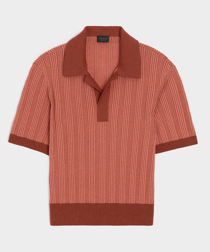 Casanova Sweater Polo - Coral