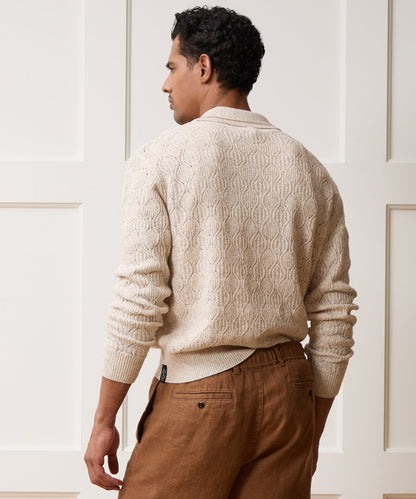 Northridge Sweater Polo - Bisque