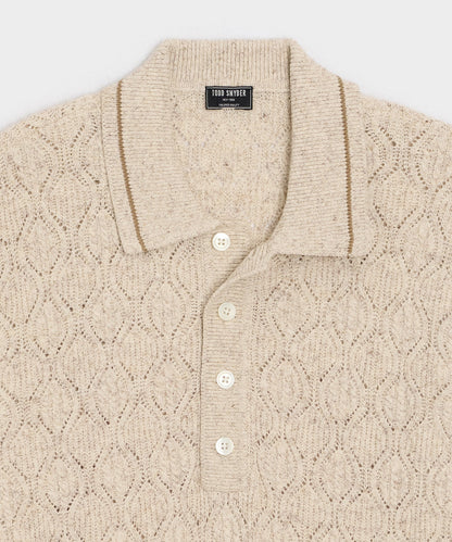 Northridge Sweater Polo - Bisque