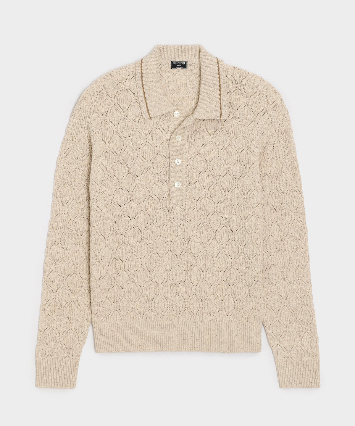 Northridge Sweater Polo - Bisque