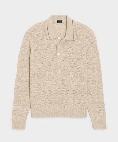 Northridge Sweater Polo - Bisque