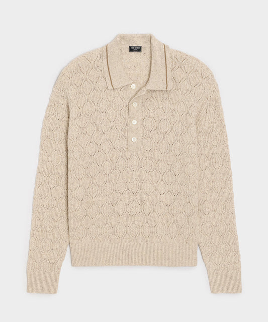 Northridge Sweater Polo - Bisque