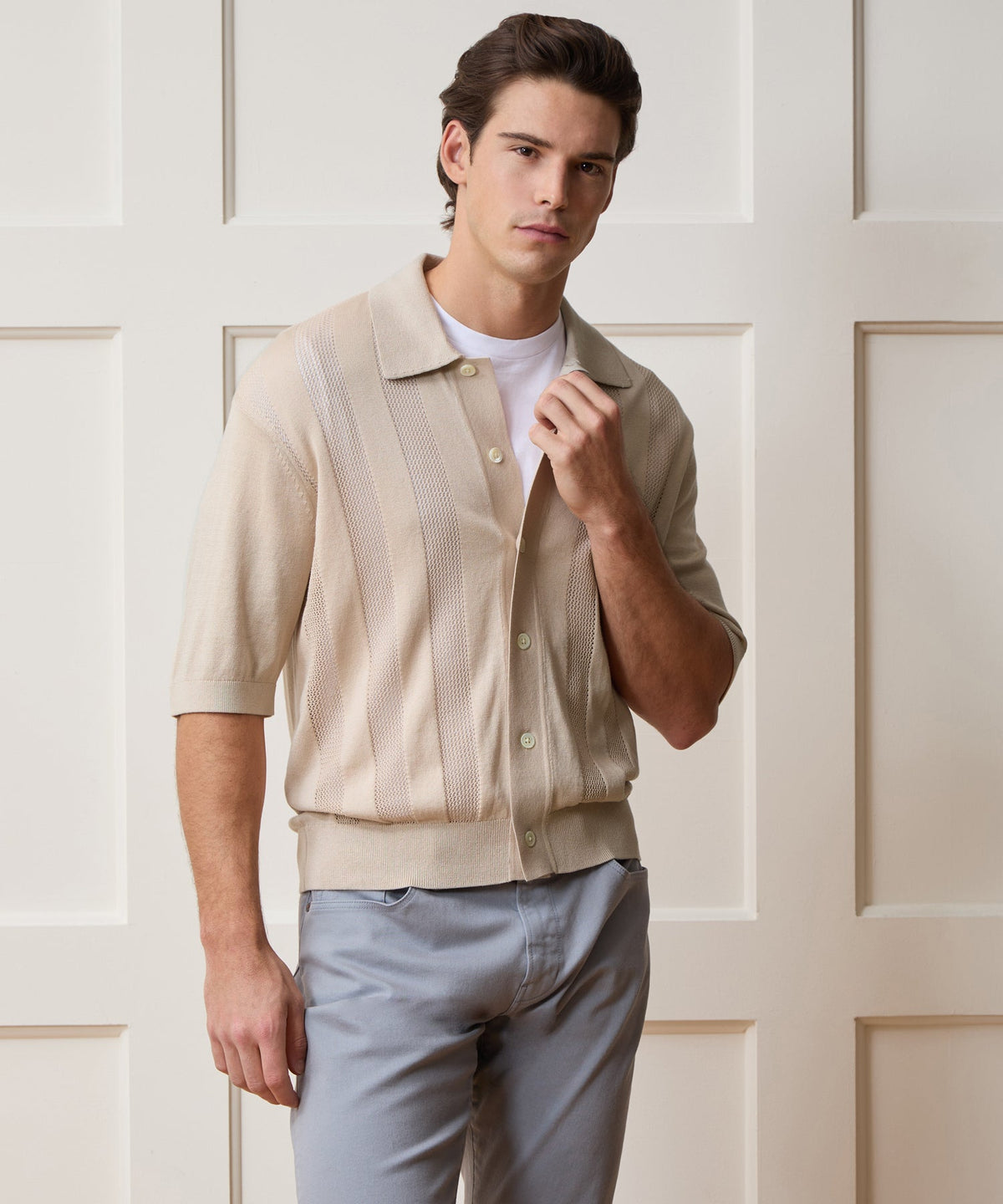 Miles Sweater Polo - Baja Dunes