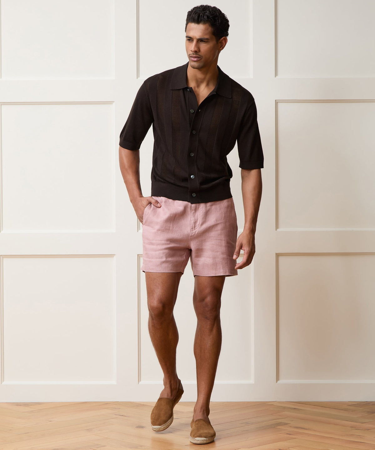 Miles Sweater Polo - Brown