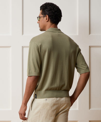 Miles Sweater Polo - Oakmoss