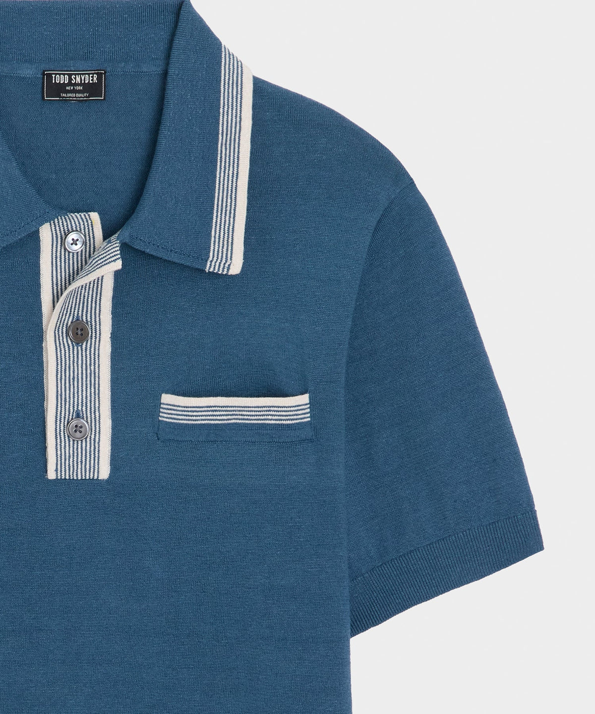 Mojave Sweater Polo - Forest Shade