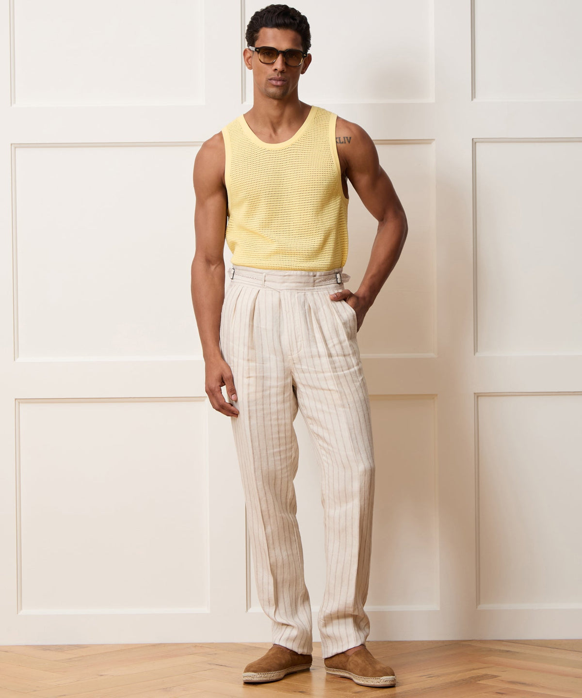 Luxe Mesh Tank - Sun Soaked