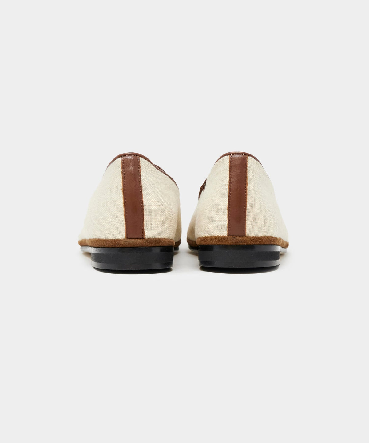 Todd Snyder x Rubinacci Linen Marphy Loafer - Beige