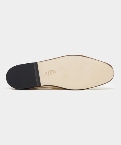 Todd Snyder x Rubinacci Linen Marphy Loafer - Beige
