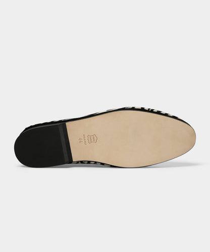 Rubinacci Marphy Bow Loafer - Black Mix