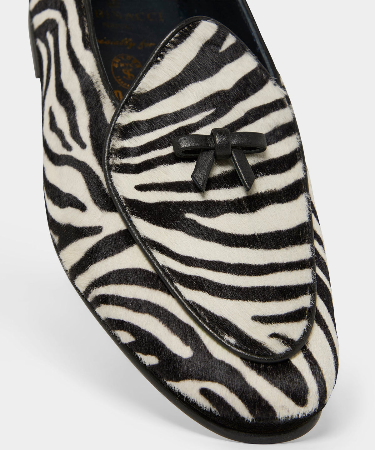 Rubinacci Marphy Bow Loafer - Black Mix