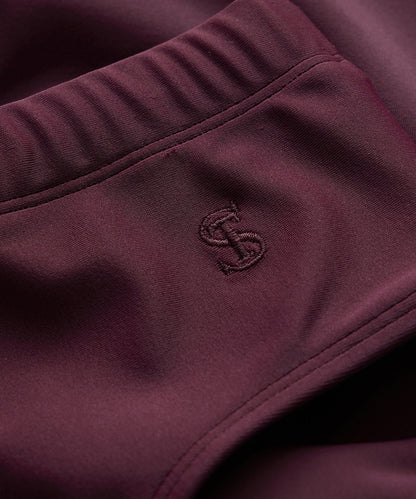 Mykonos Swim Brief - Merlot