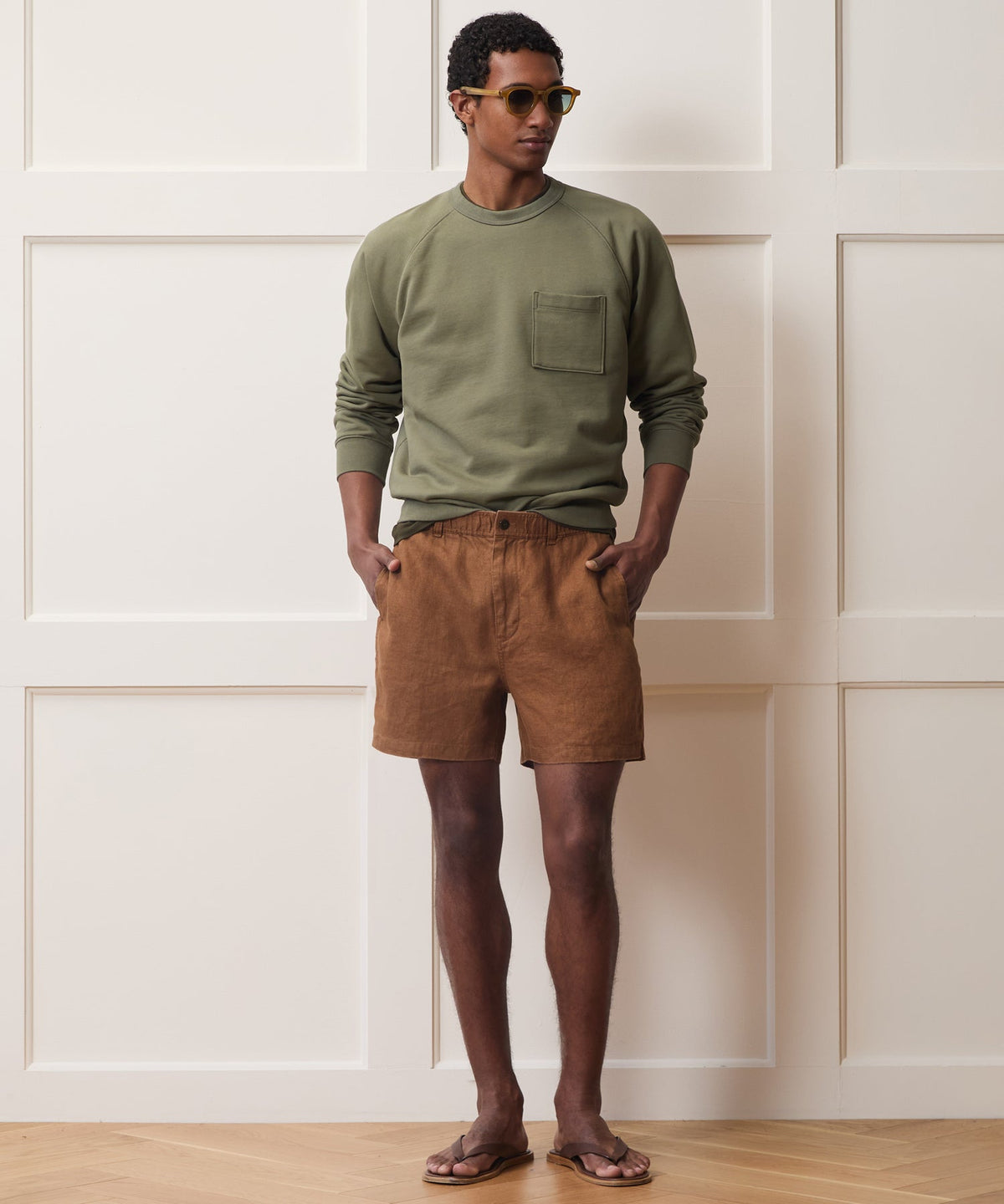 Foundation Pocket Sweatshirt - Fogstone