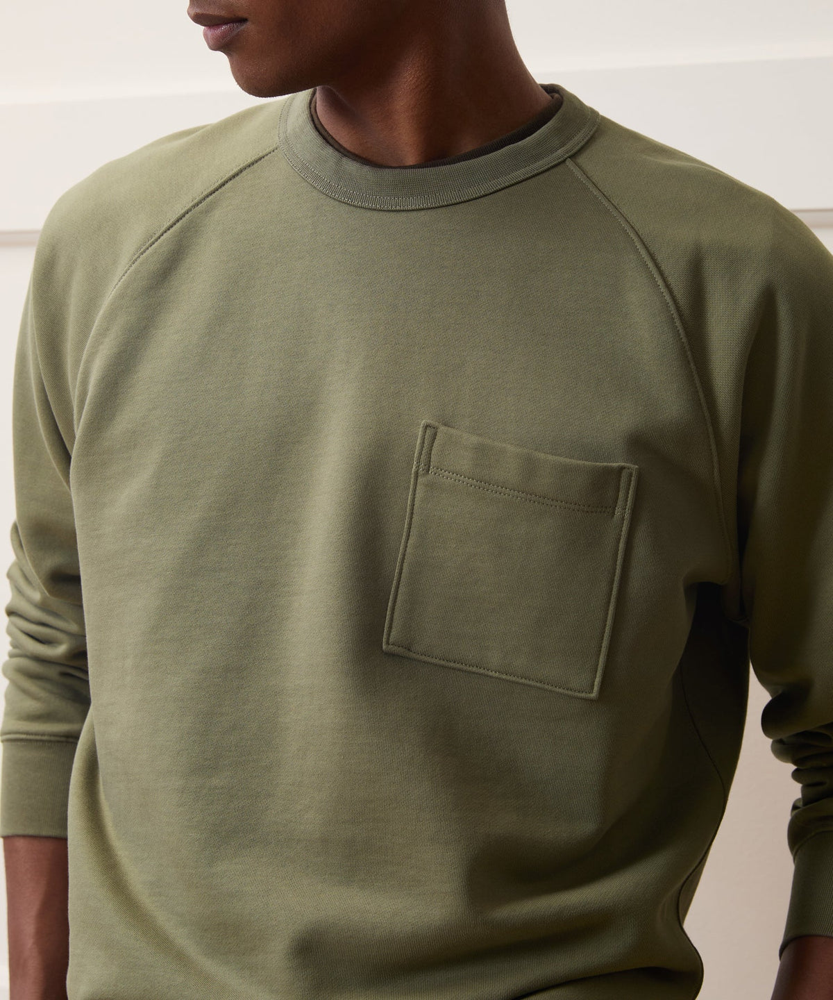 Foundation Pocket Sweatshirt - Fogstone