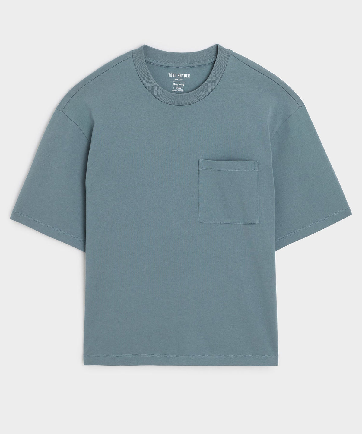 Boxy Jersey Tee - Blue Ridge