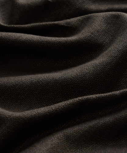 Italian Linen-Cotton Knit Shirt - Espresso Bean
