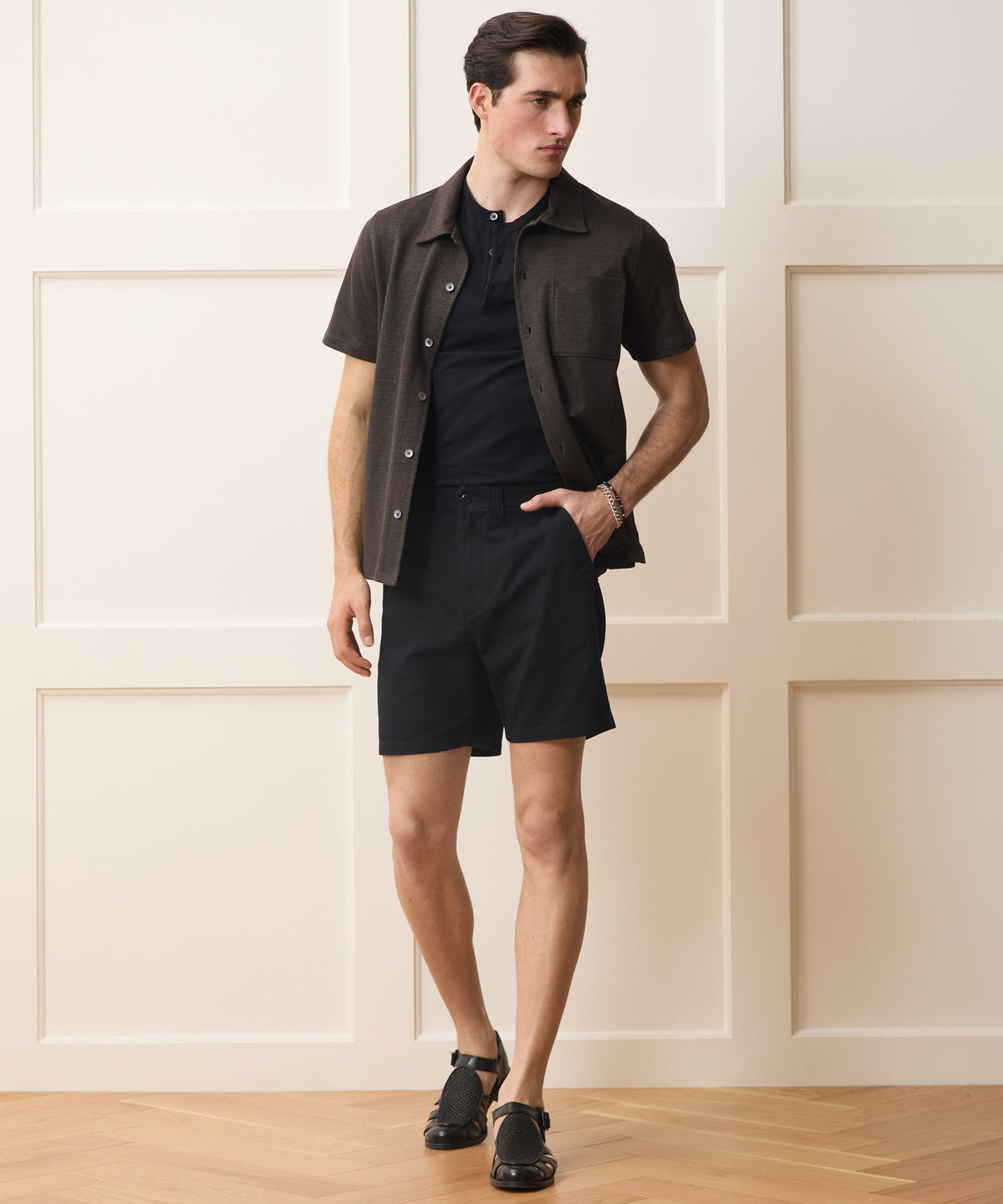7" Favorite Chino Short - Black