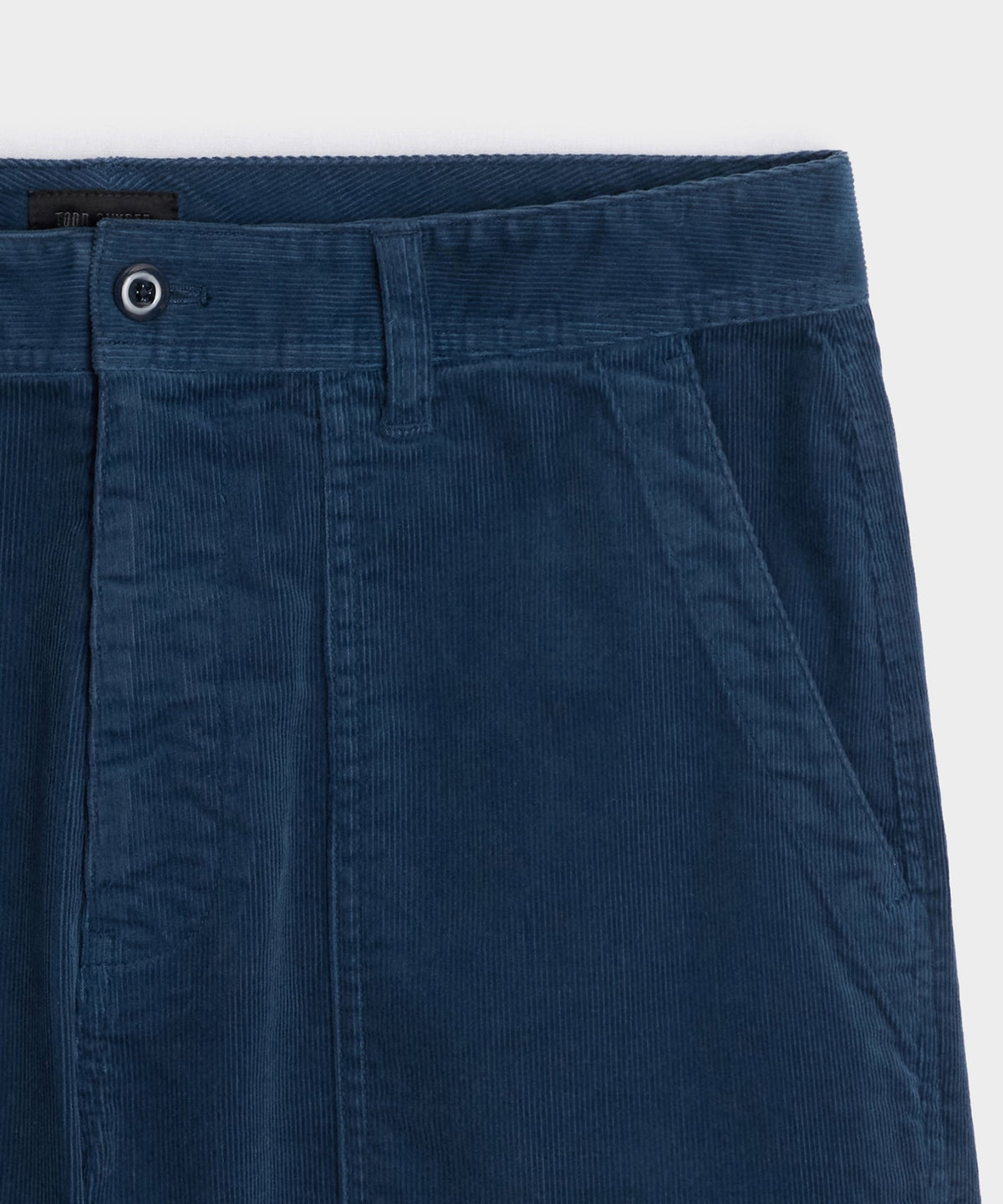 7" Corduroy Camp Short - Cobalt