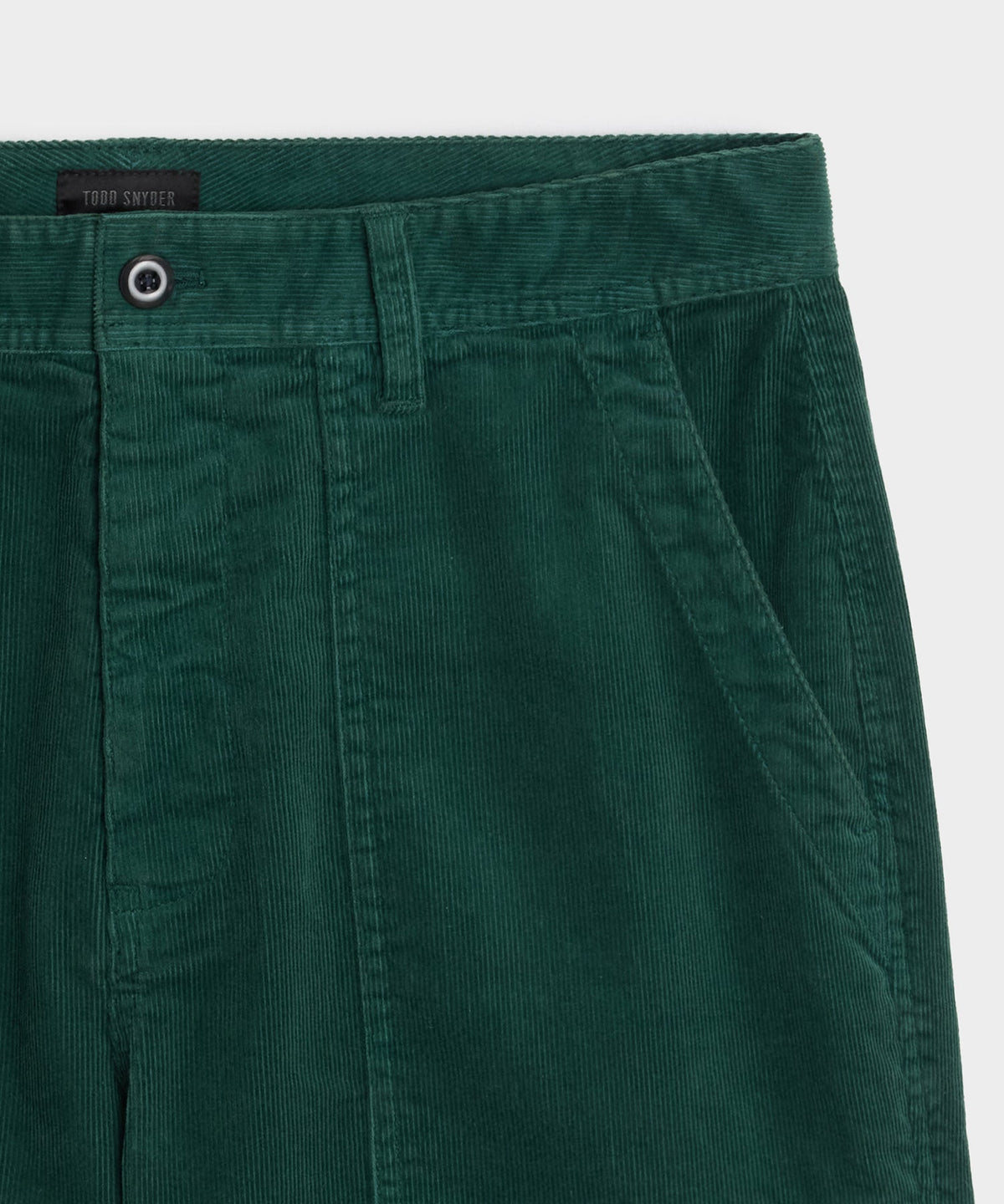 7" Corduroy Camp Short - Dark Green
