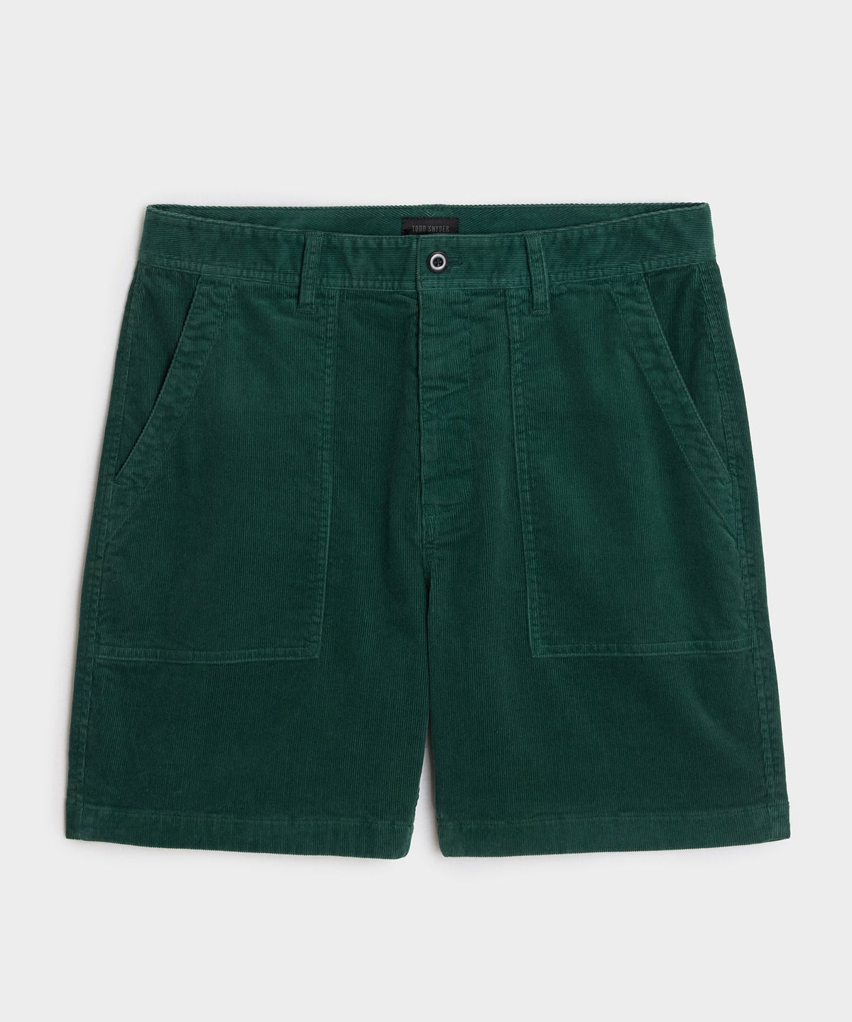 7" Corduroy Camp Short - Dark Green