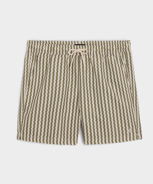 5" Montauk Swim Trunk - Olive