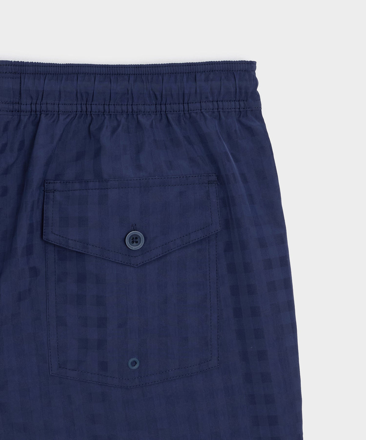 5" Seersucker Montauk Swim Trunk - Navy