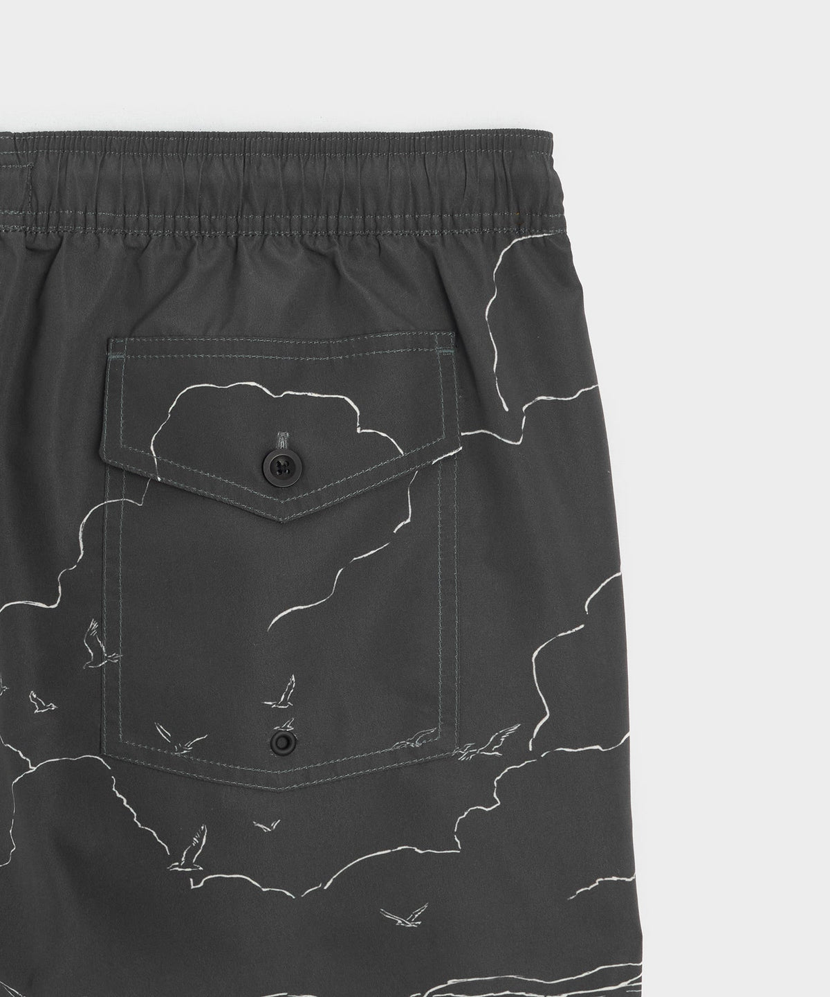 5" Montauk Swim Trunk - Black
