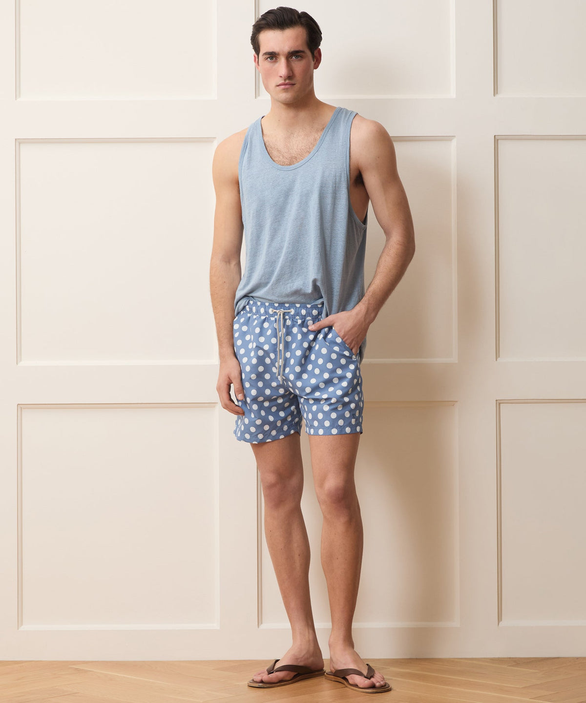 5" Montauk Swim Trunk - Navy