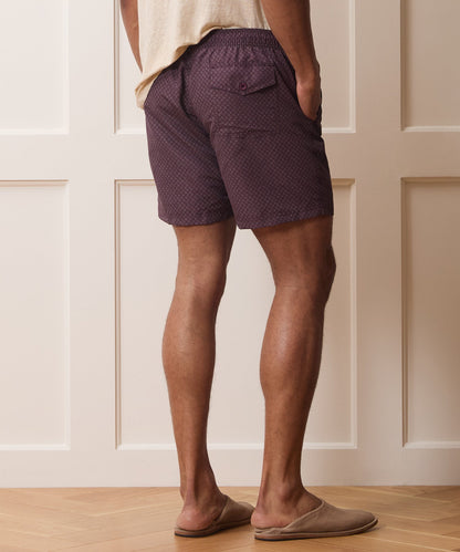 5" Montauk Swim Trunk - Merlot
