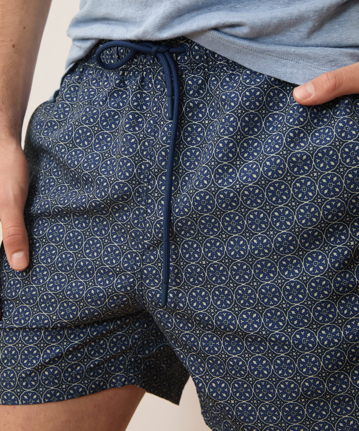 5" Montauk Swim Trunk - Blue