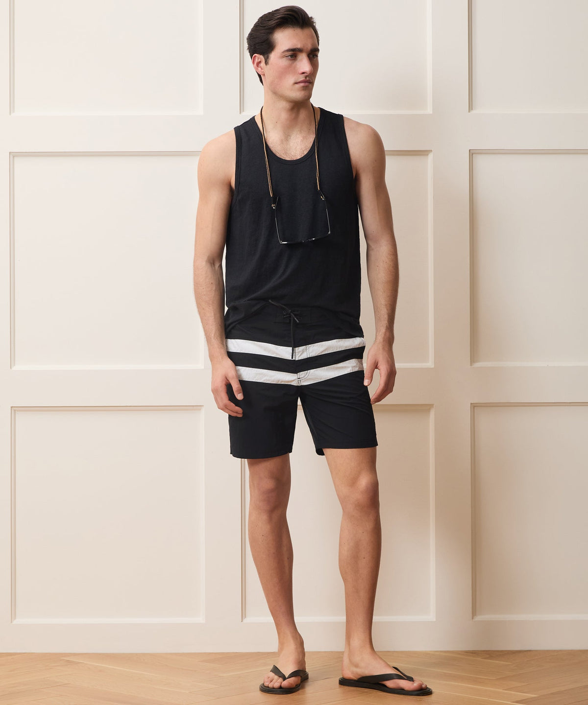 7" Boardshort - Black