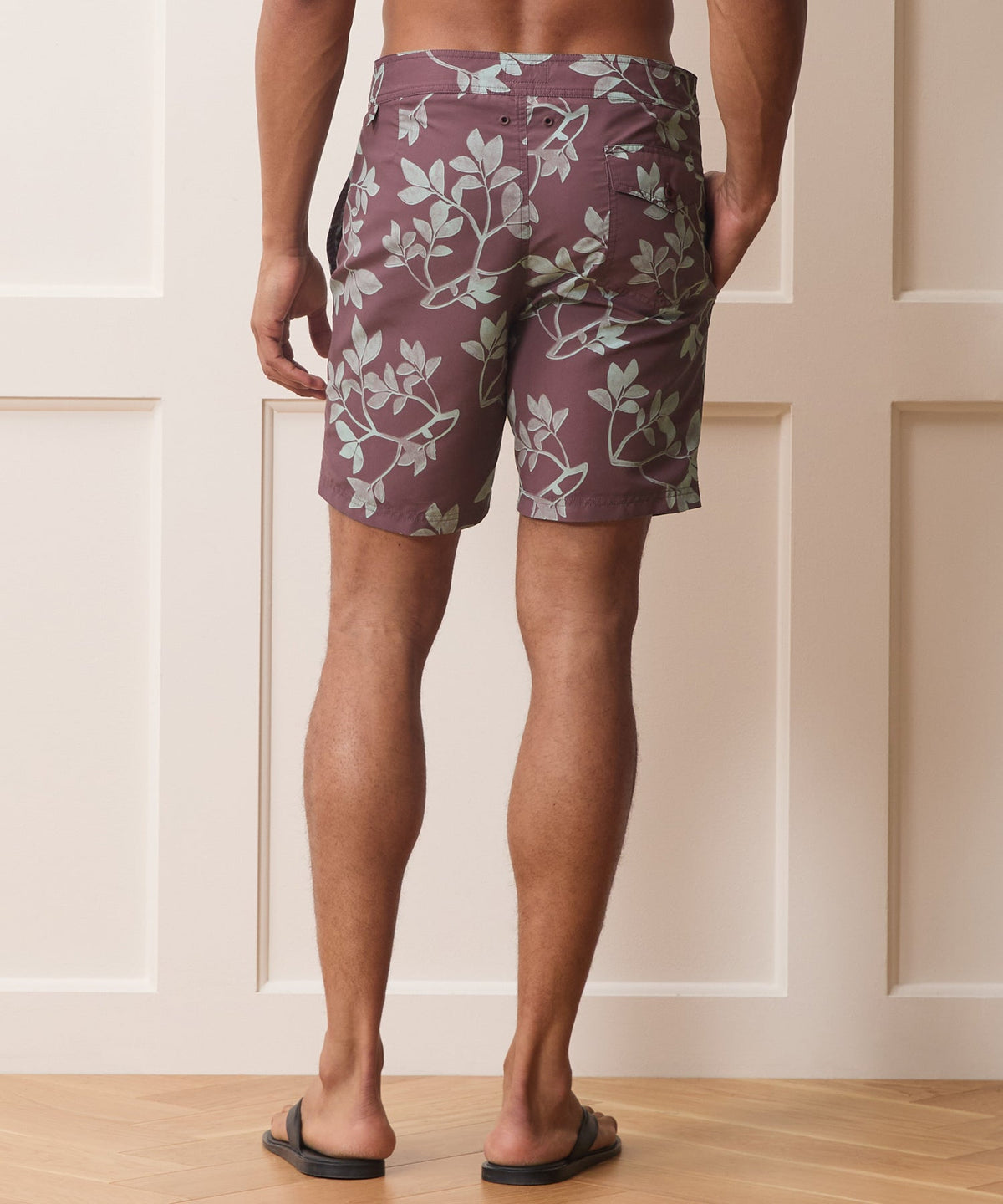 7" Boardshort - Burgundy