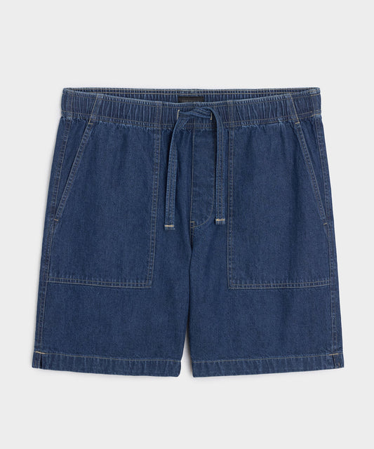 7" Indigo Beach Short - Dark Indigo
