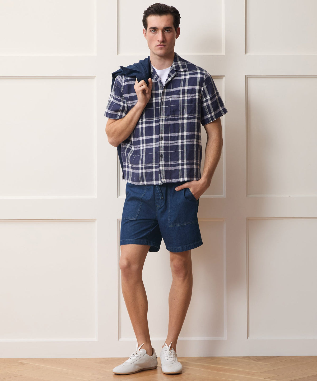7" Indigo Beach Short - Dark Indigo