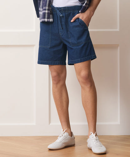7" Indigo Beach Short - Dark Indigo