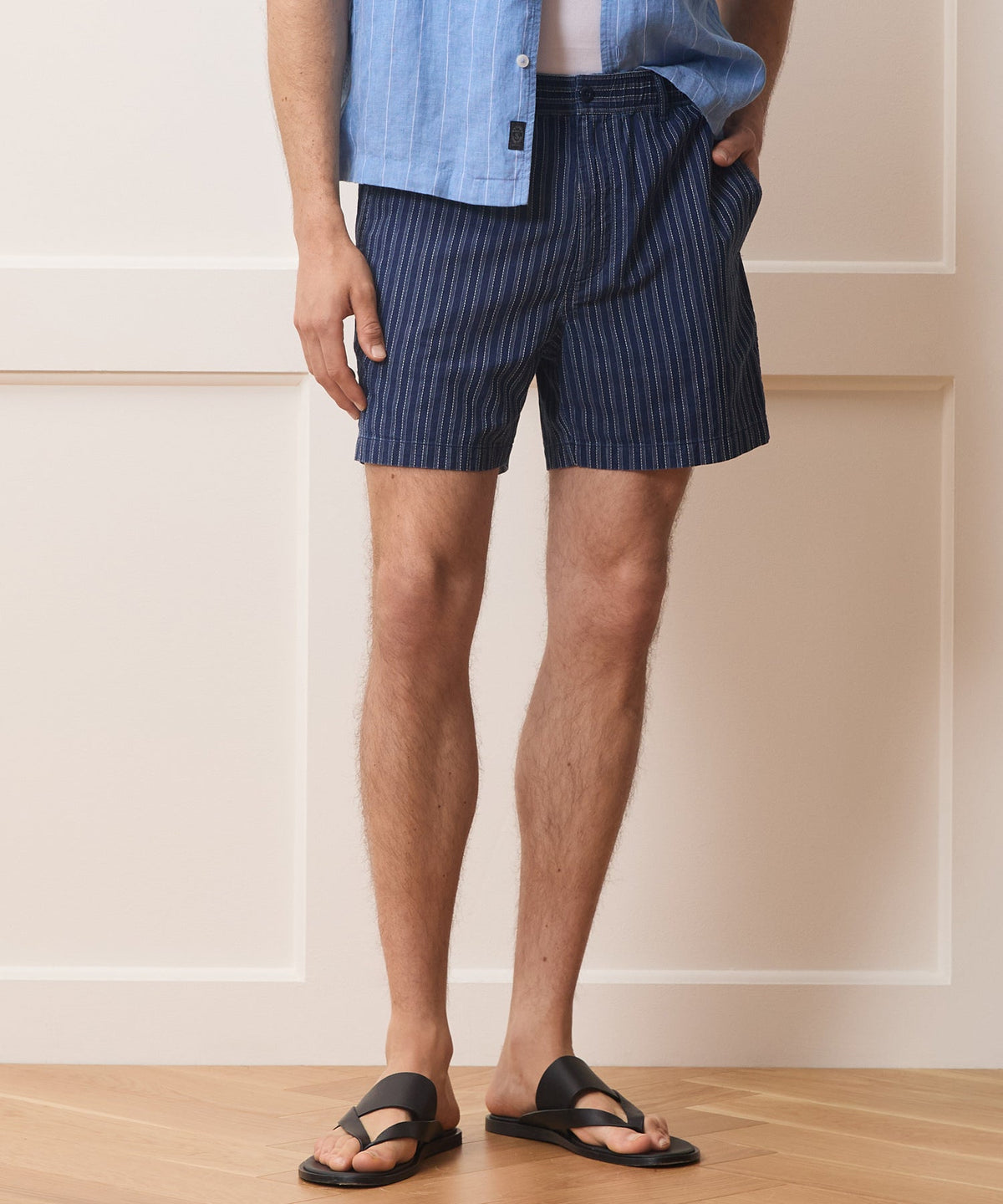 5" Cotton Beachcomber Short - Indigo