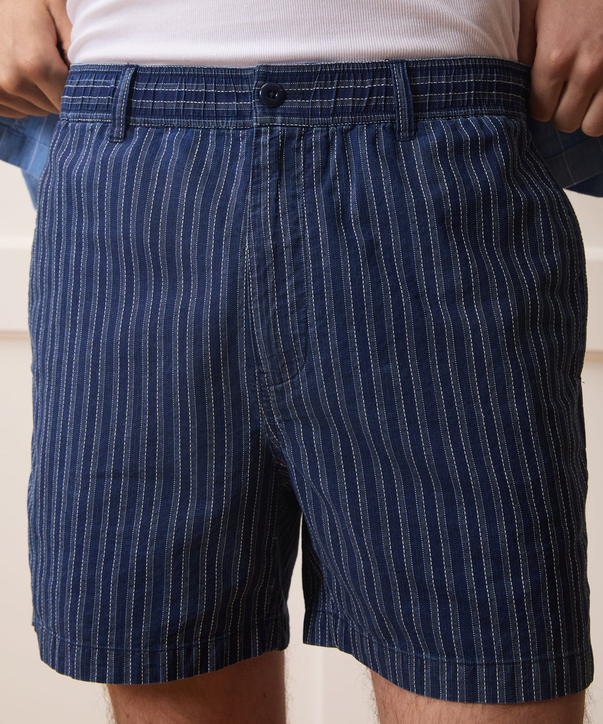 5" Cotton Beachcomber Short - Indigo