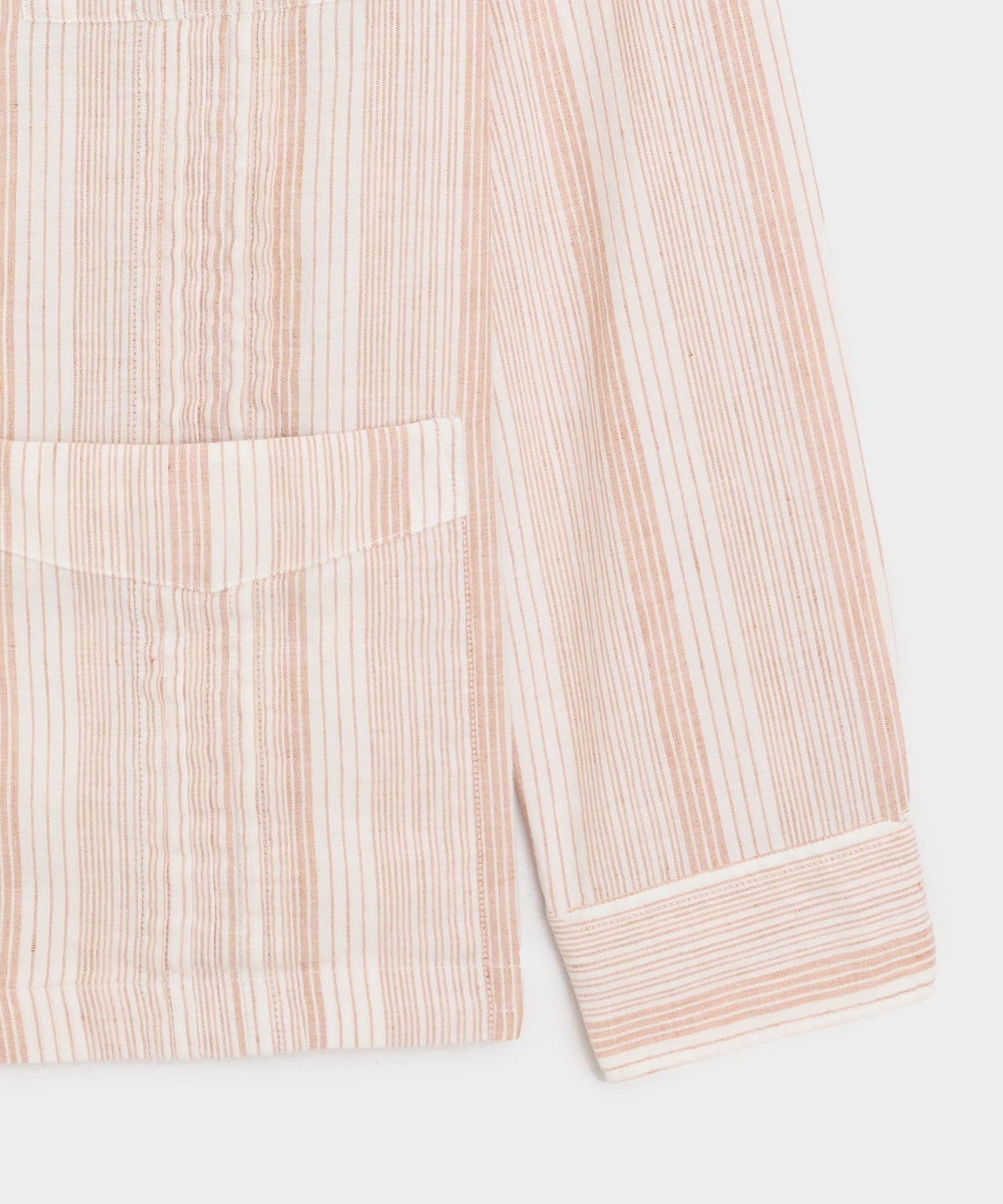 Cotton-Linen Guayabera Shirt - Harvest