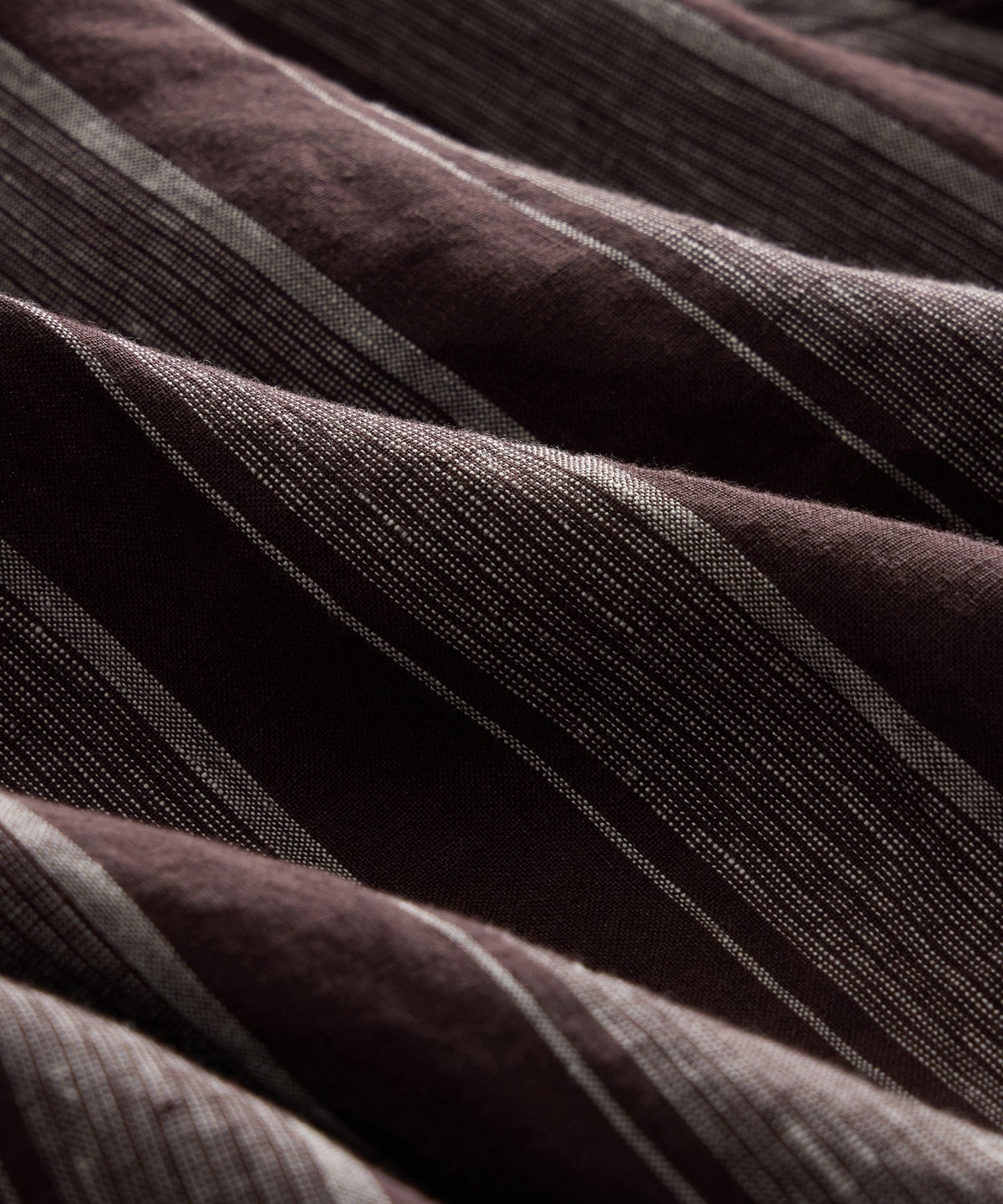 Linen Capri Shirt - Plum